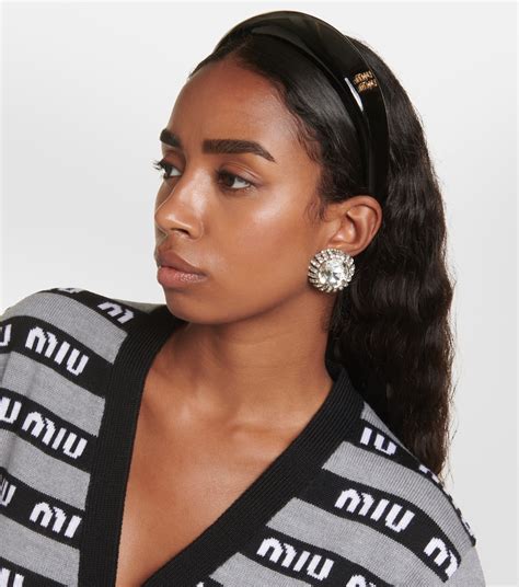 miu miu head band|miumiu headbands.